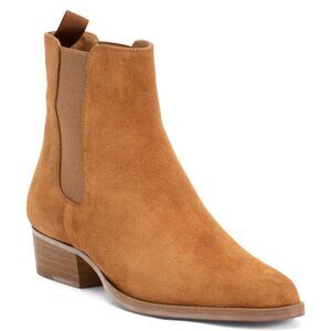 JACK ERWIN Made In Portugal Suede Robie Chelsea Booties